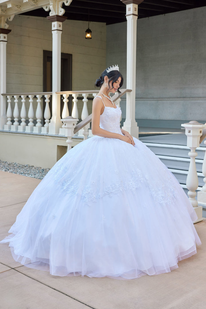 Juliet JT1496HW ball gown quinceanera dress side view