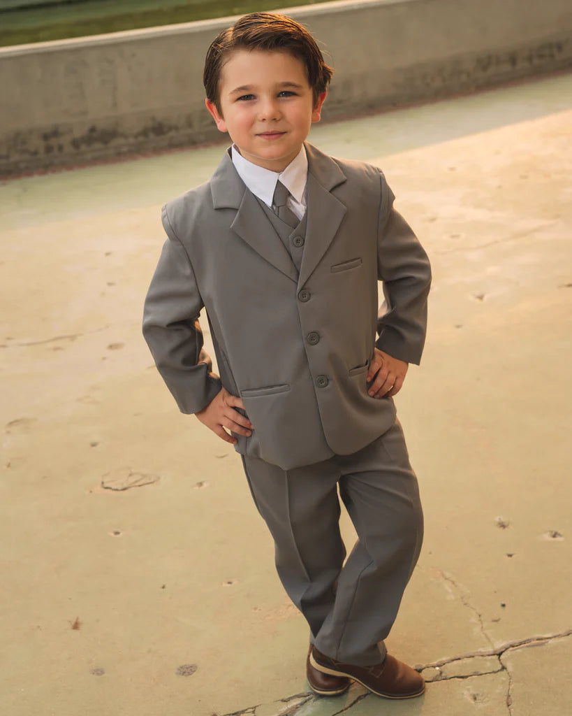 Peanut Butter Collection Kevin Grey Suit - FOSTANI.com