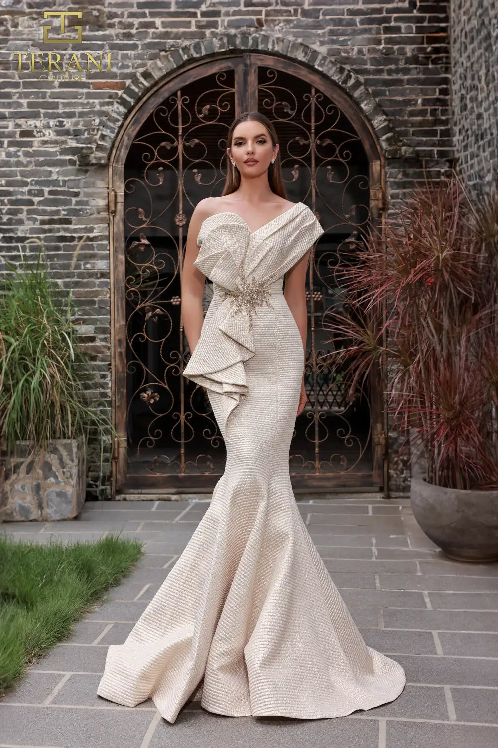 TERANI 251E4201 DRESS - FOSTANI.com