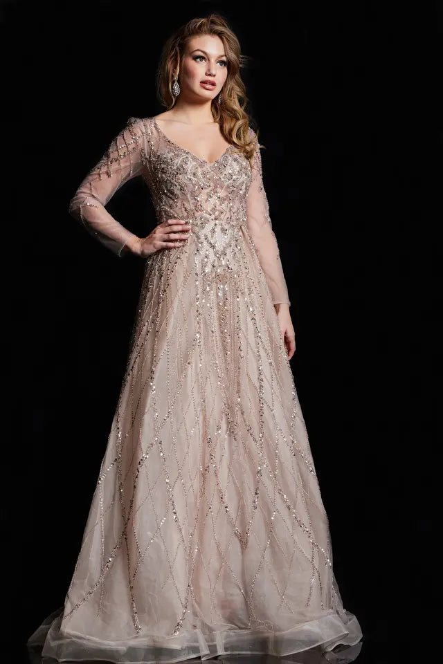 JOVANI 38589 DRESS - FOSTANI.com