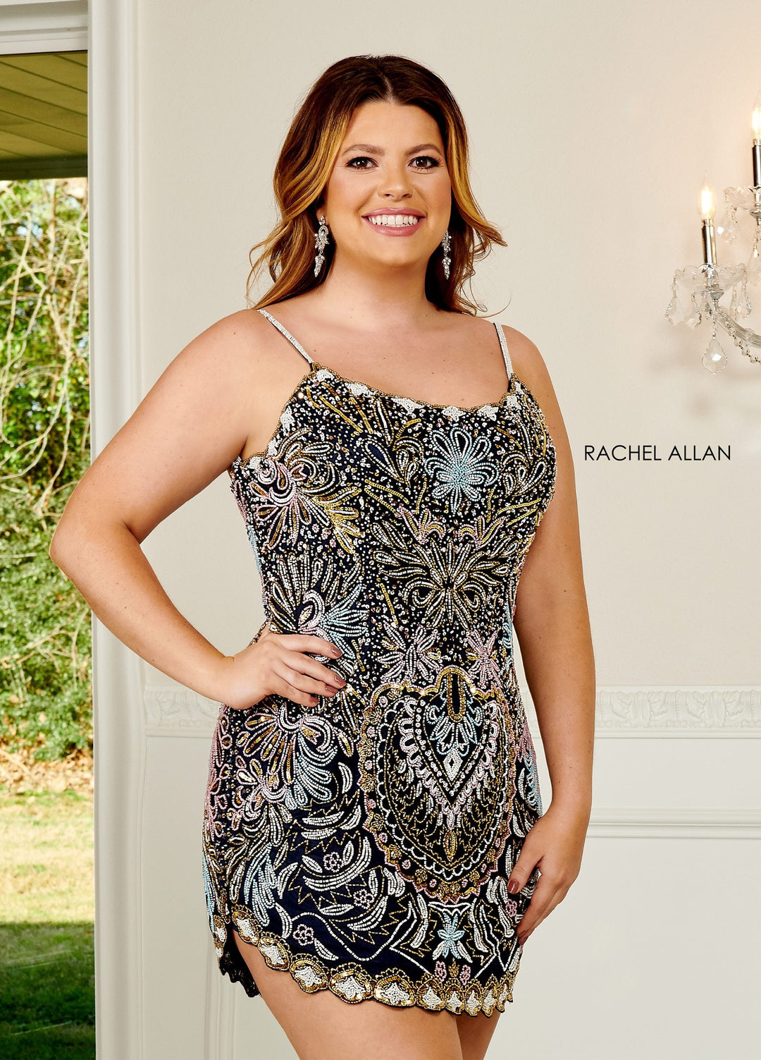 Rachel Allan 40080 Dress - FOSTANI.com