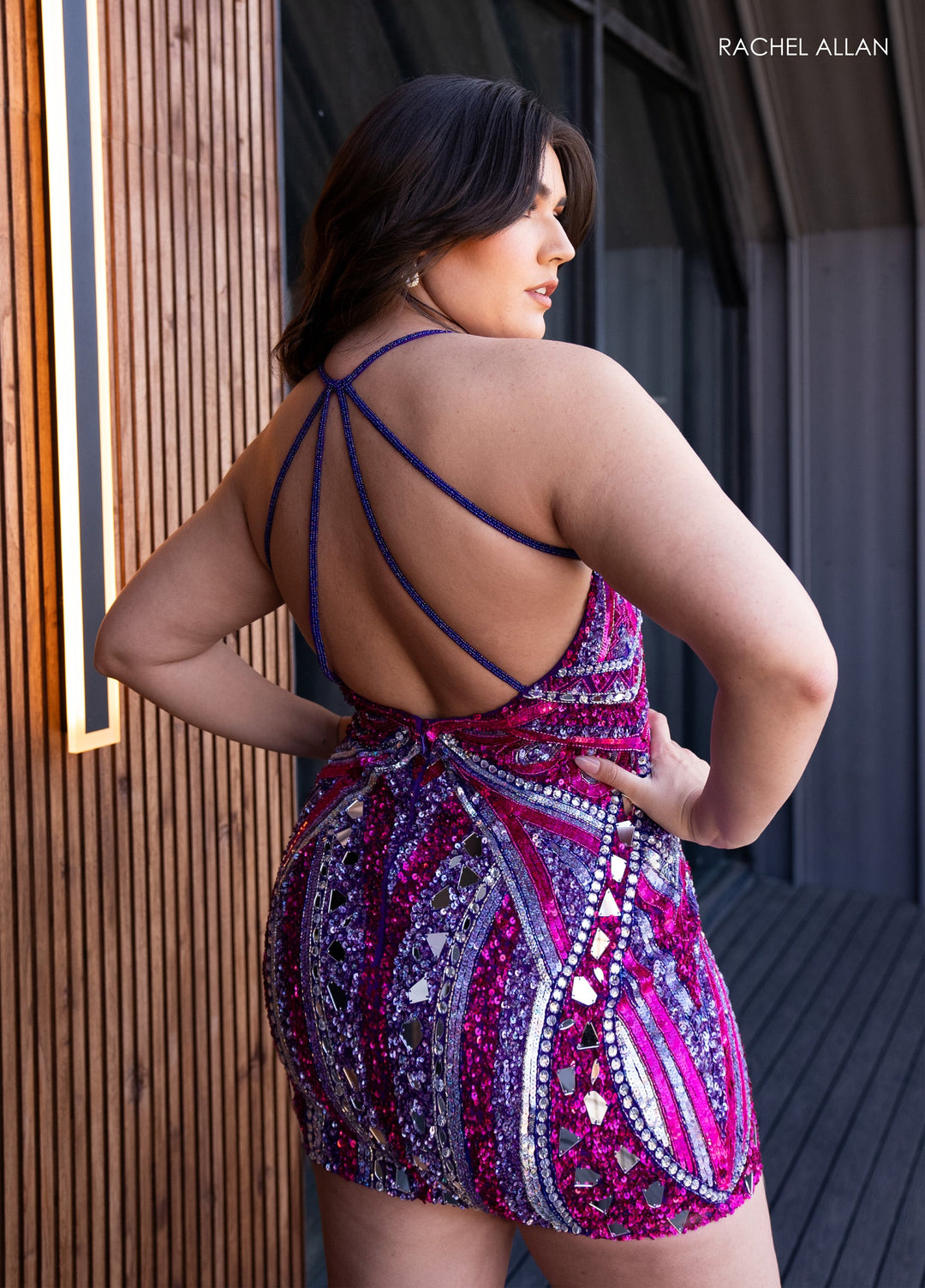 Rachel Allan 40403 Dress - FOSTANI.com