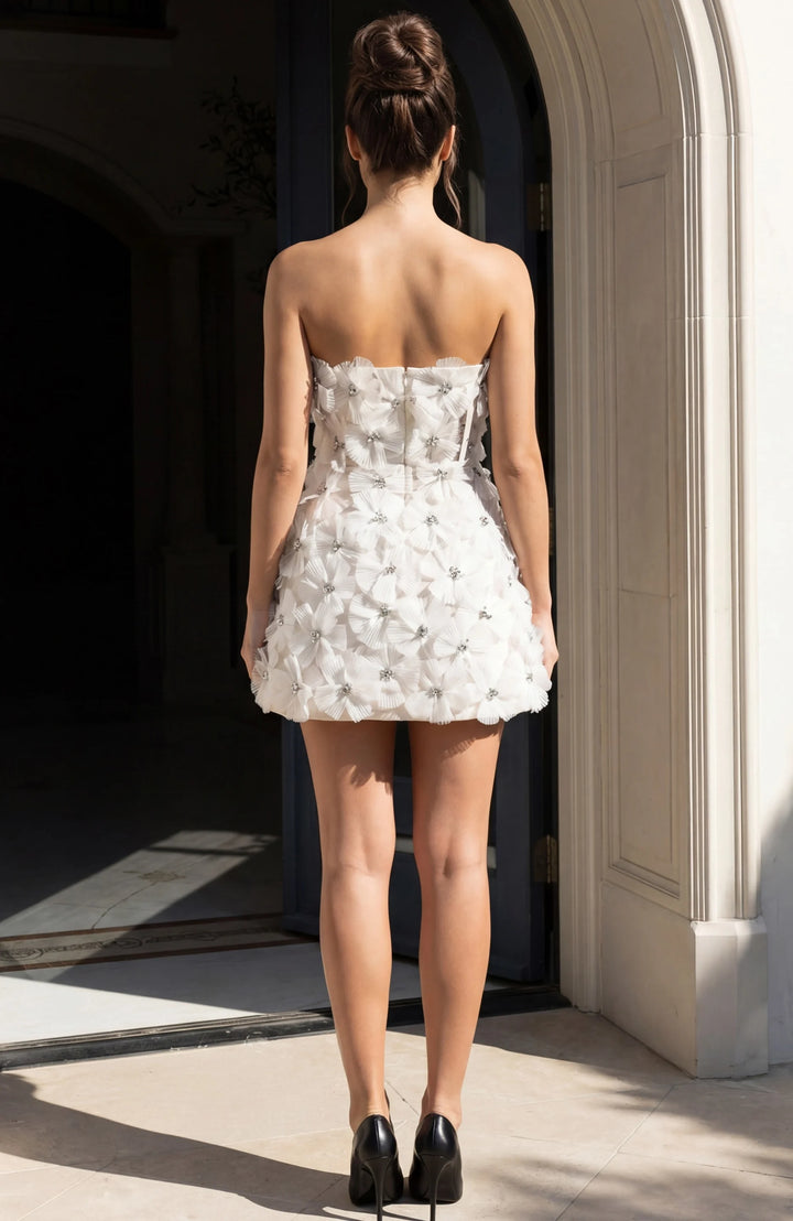 Jovani 52559 Sweetheart Strapless Fitted Bridal Shower Dress