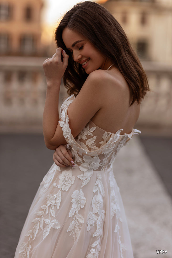 Vissaria 858 Dress - FOSTANI.com