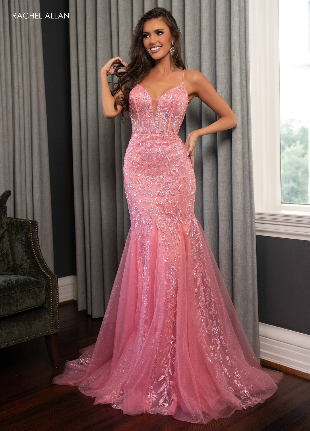 Rachel Allan 70750 Dress - FOSTANI.com