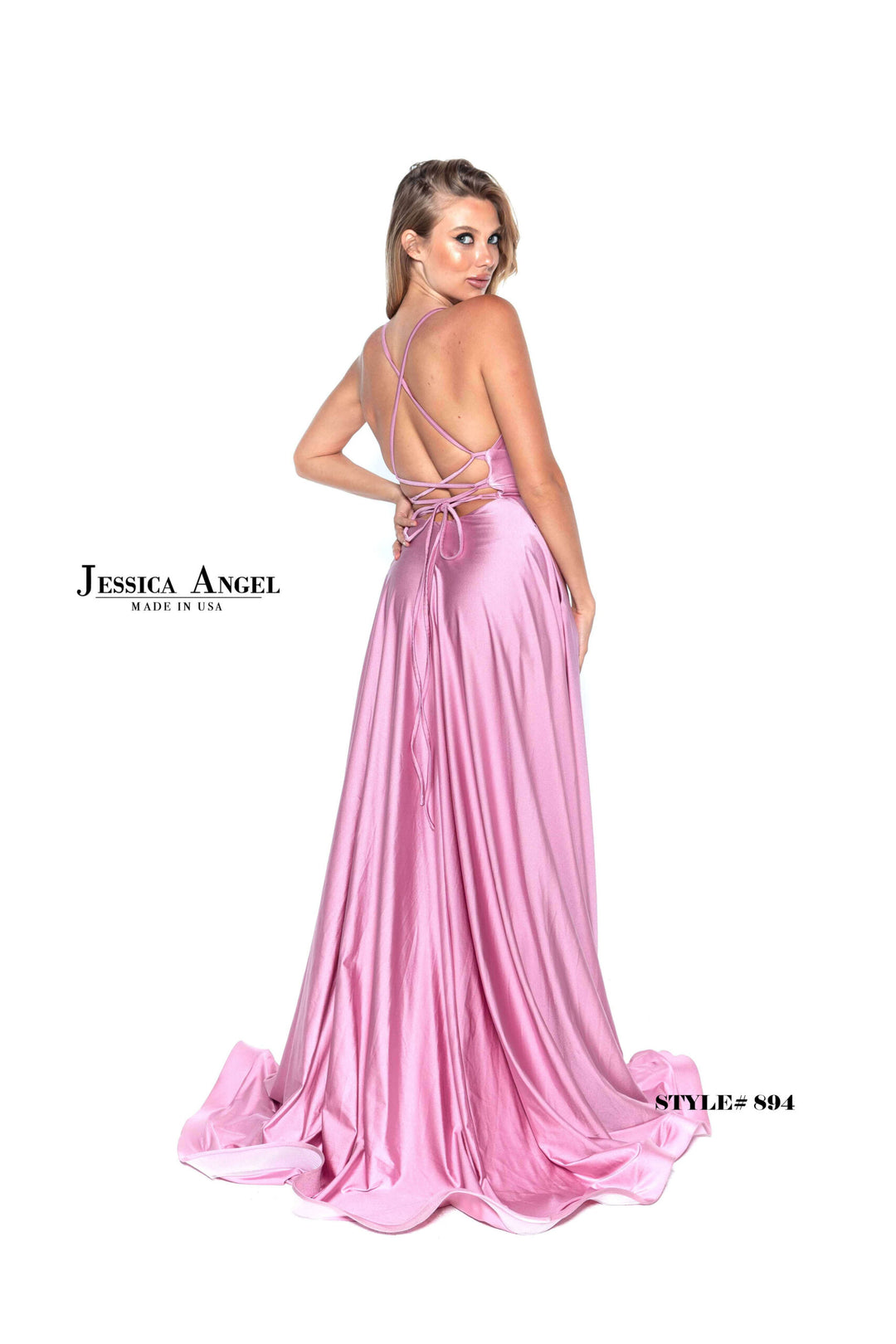 Jessica Angel 894 lace-up back view 2