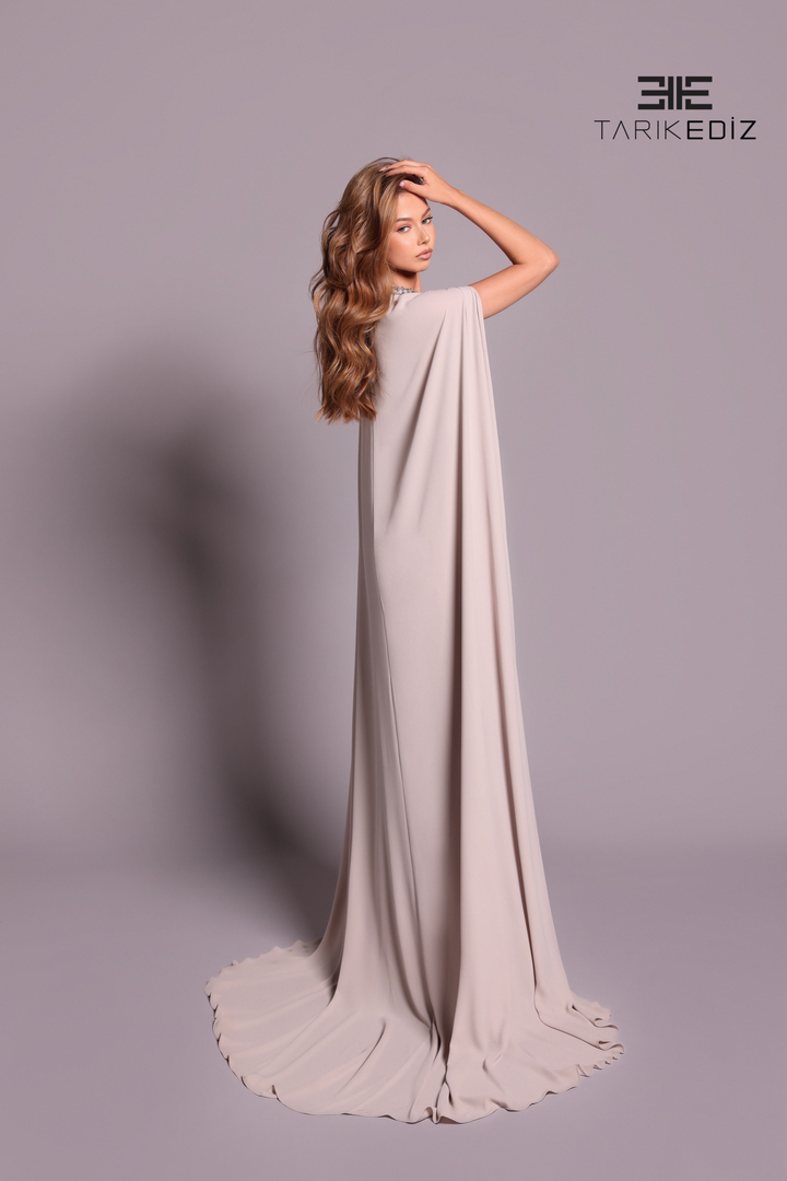 Tarik Ediz 99046 Dress - FOSTANI.com