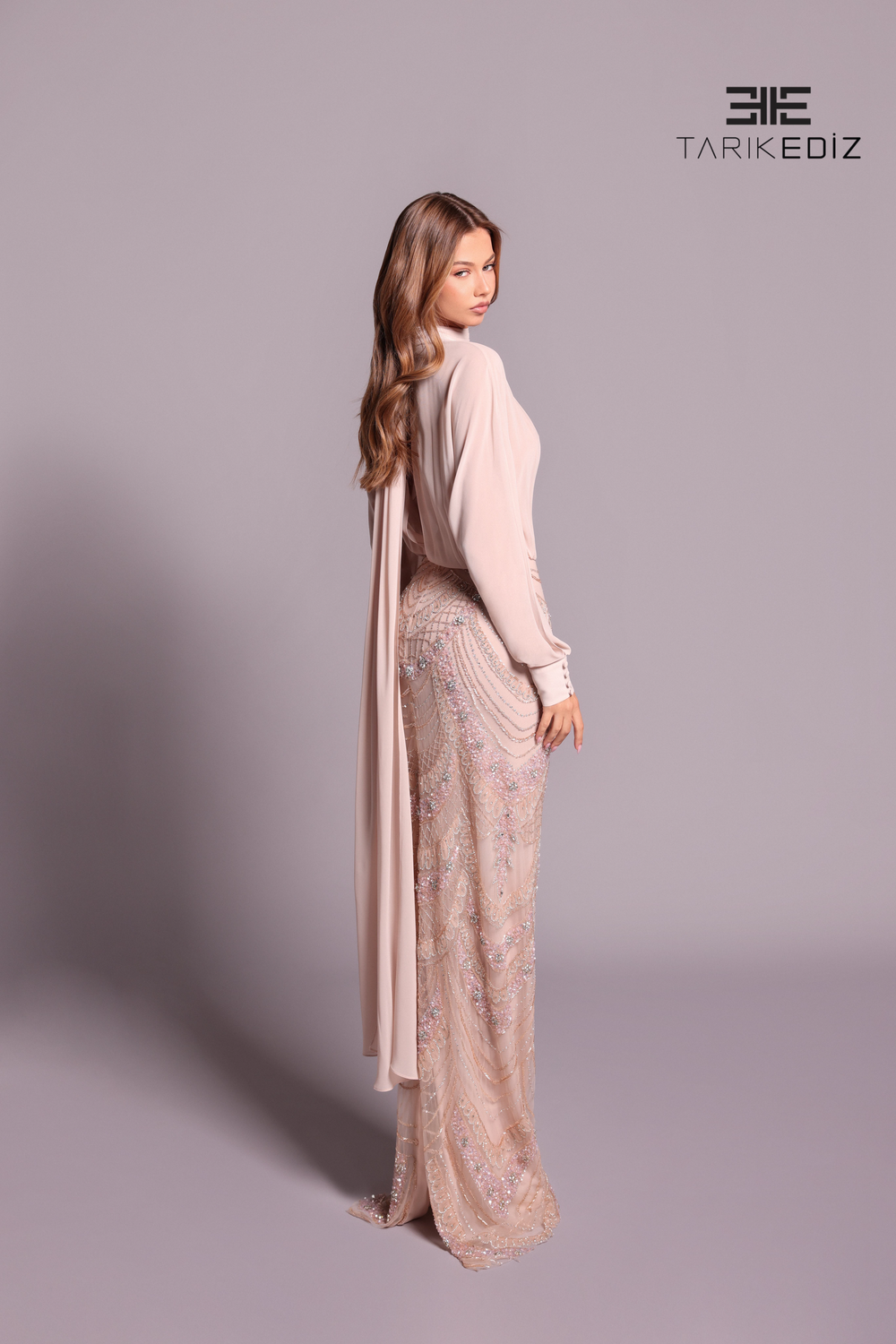 Tarik Ediz 99050 Dress - FOSTANI.com