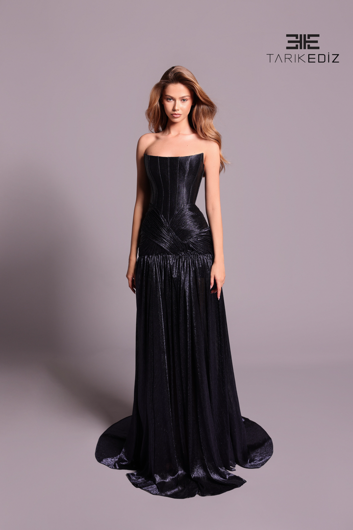 Tarik Ediz 99055 Dress - FOSTANI.com