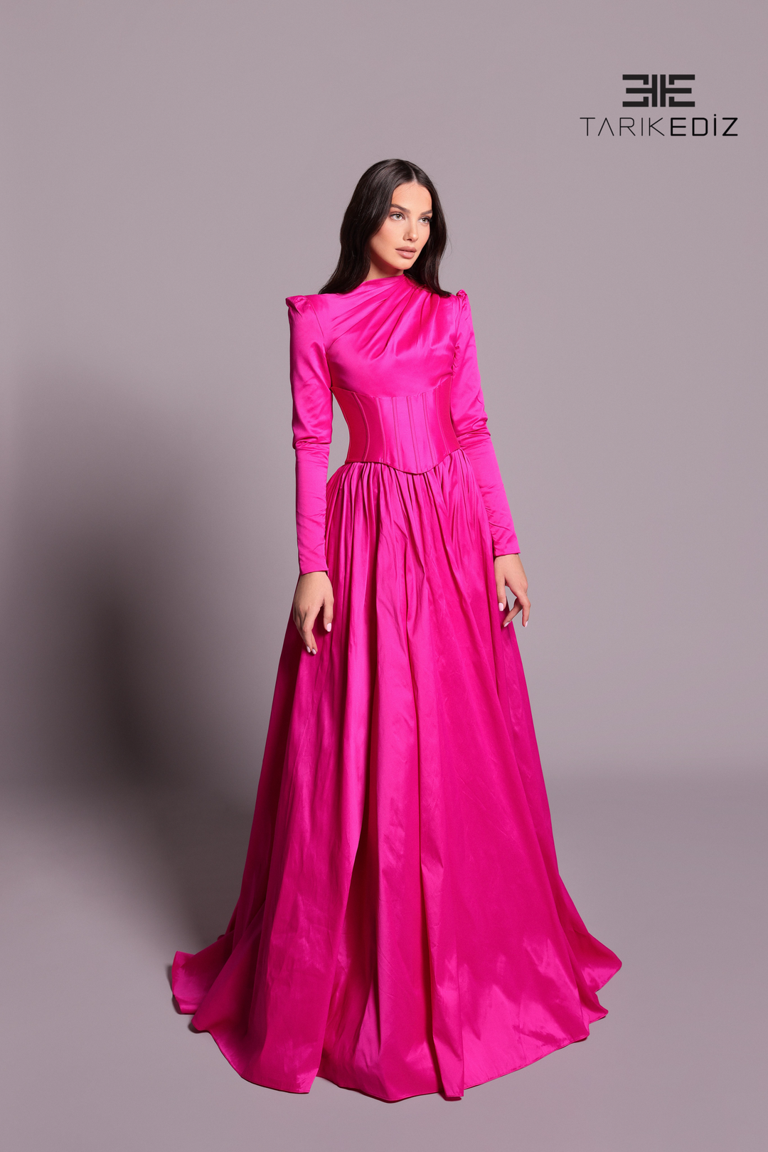 Tarik Ediz 99058 Dress - FOSTANI.com