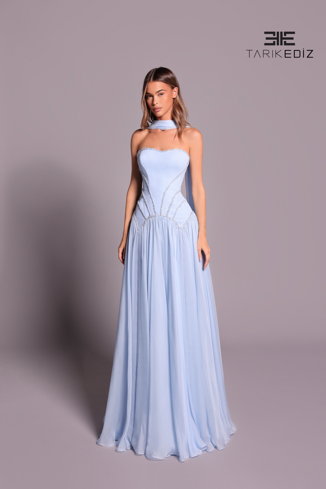 Tarik Ediz 99136 Dress - FOSTANI.com