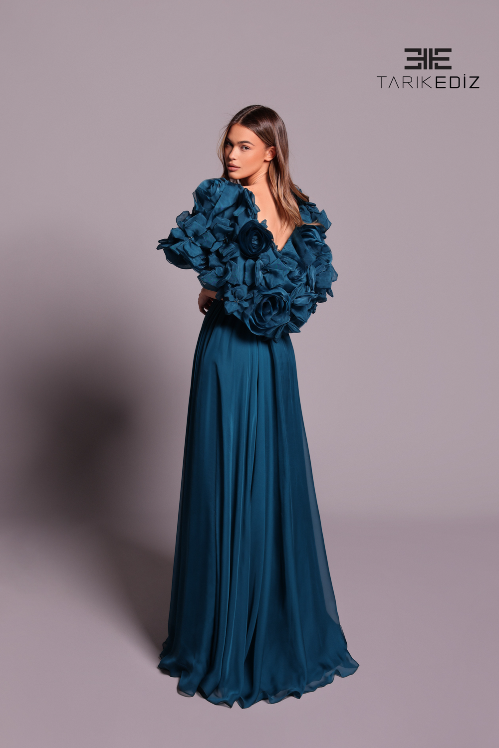 Tarik Ediz 99145 Dress - FOSTANI.com