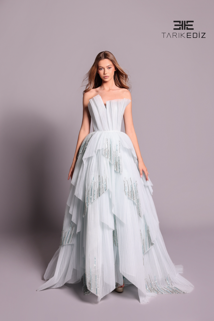 Tarik Ediz 99157 Dress - FOSTANI.com