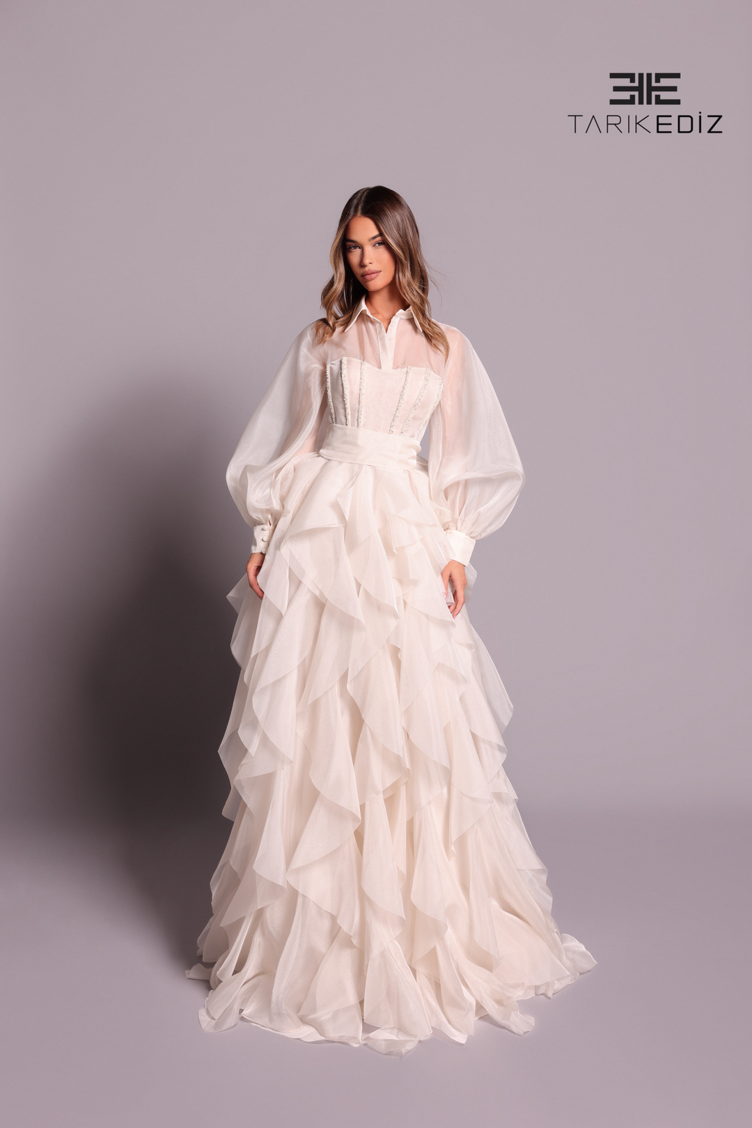 Tarik Ediz 99158 Dress - FOSTANI.com