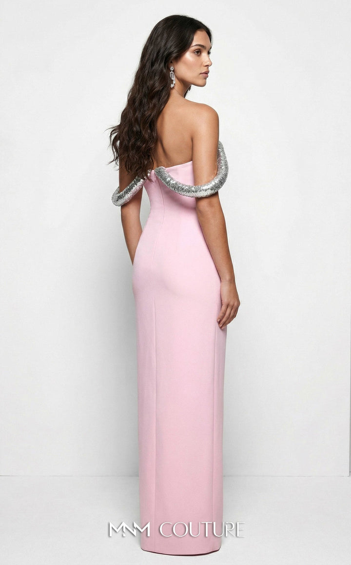 MNM Couture B1233 Sweetheart Strapless Sheath Couture Dress