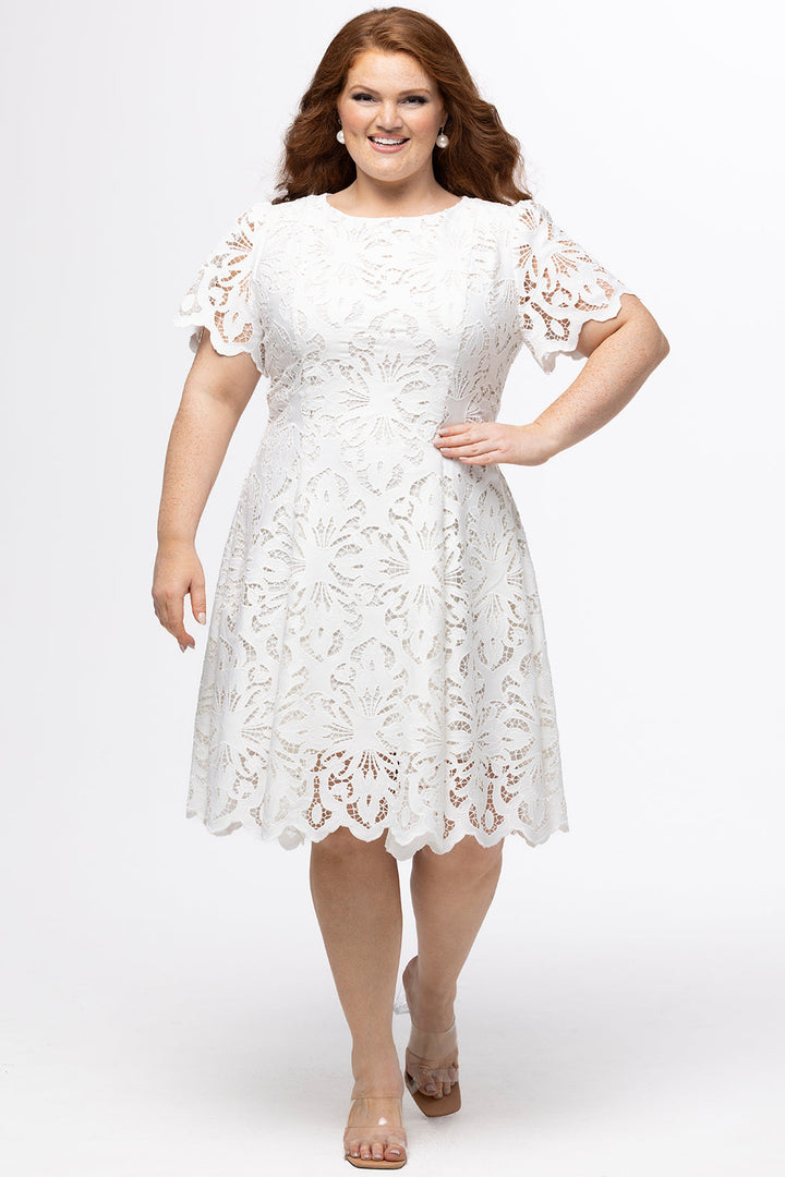 Sydney's Closet ce2601wht Dress - FOSTANI.com