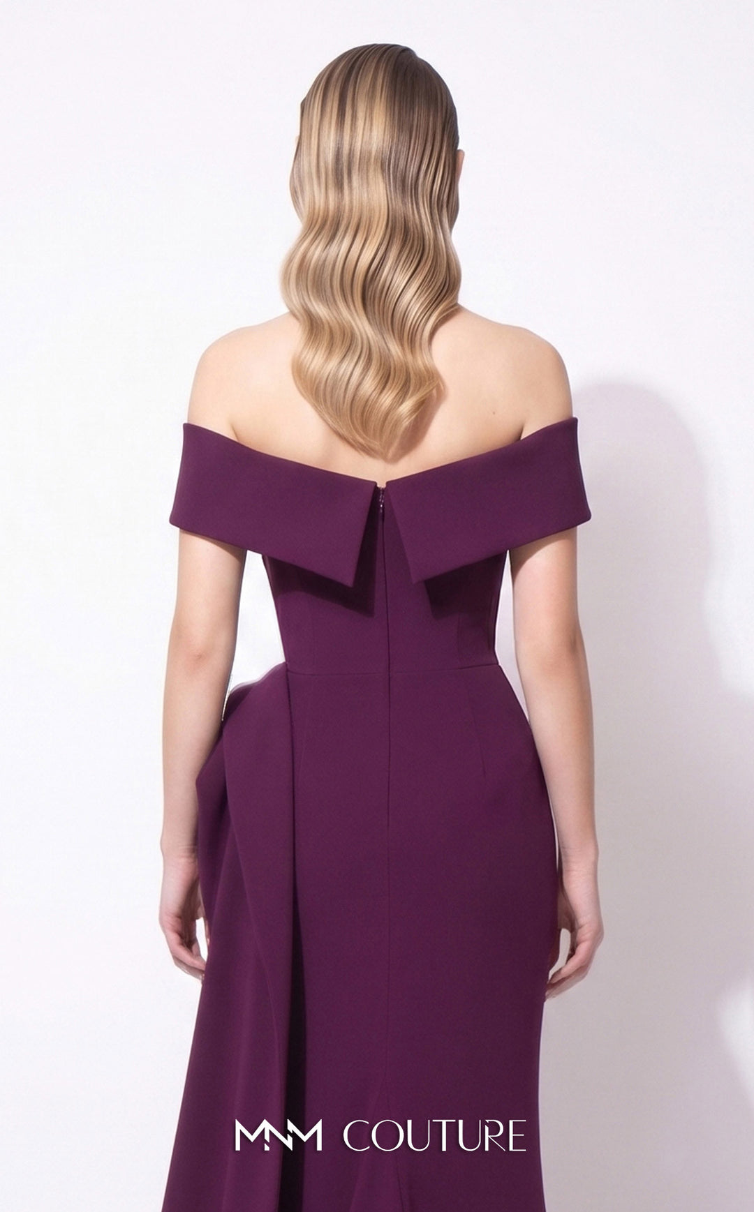 Fouad Sarkis F03064 gown, trailing panel detail