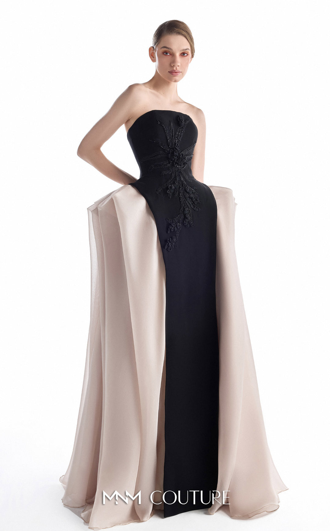 Gaby Charbachy G2226 couture gown, full-length front view