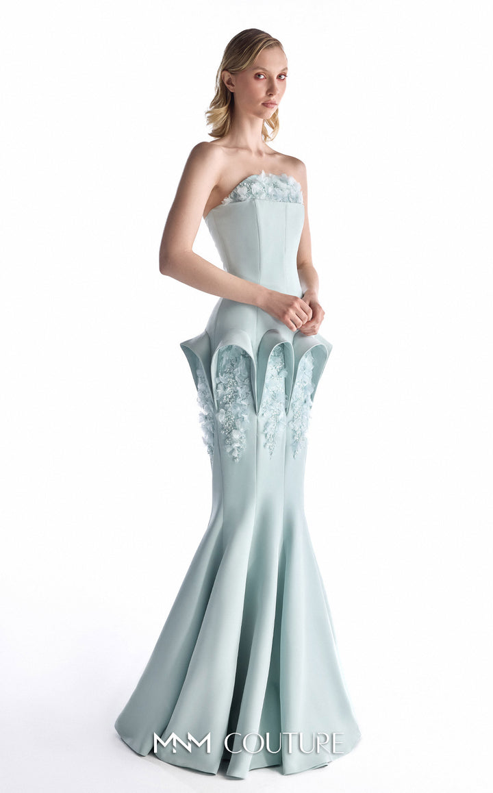 Gaby Charbachy G2235 couture gown, three-quarter view