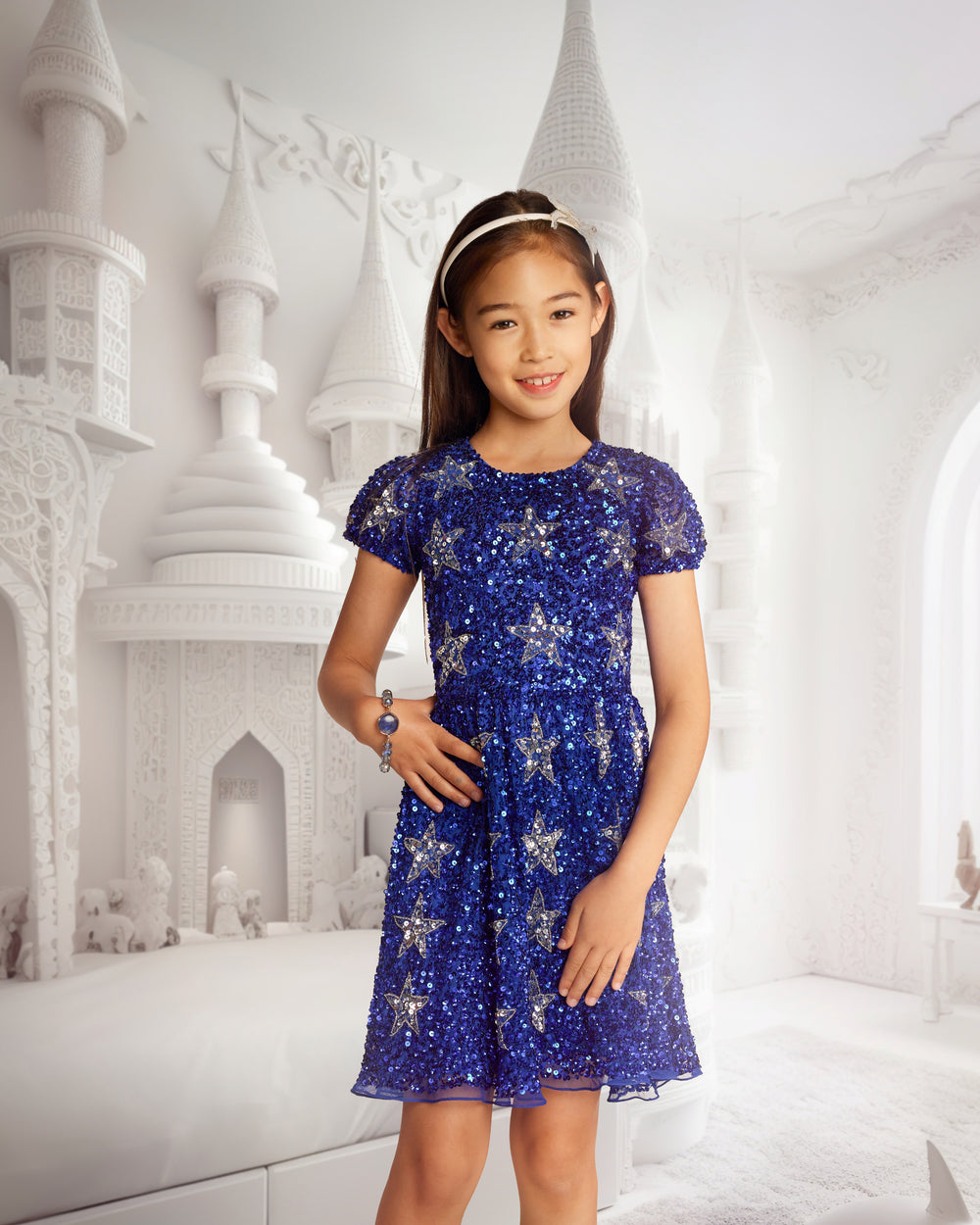 ALETA KIDS1010 DRESS - FOSTANI