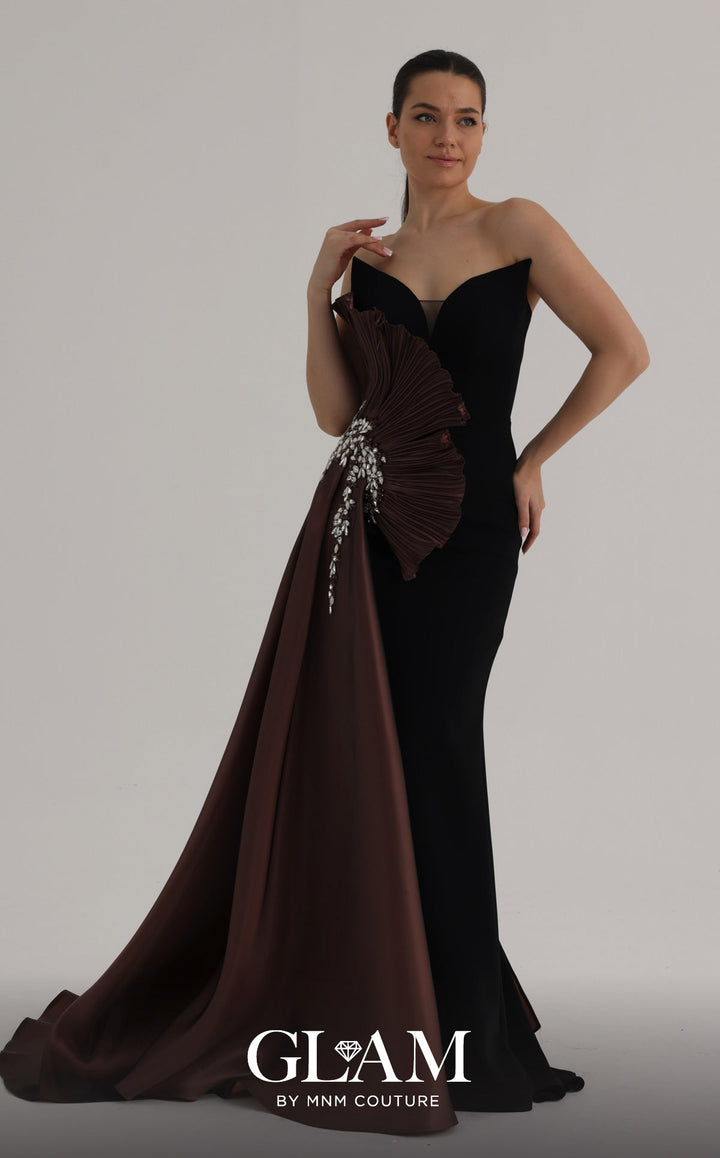 MNM O07862 Sweetheart Sleeveless Mermaid Couture Dress