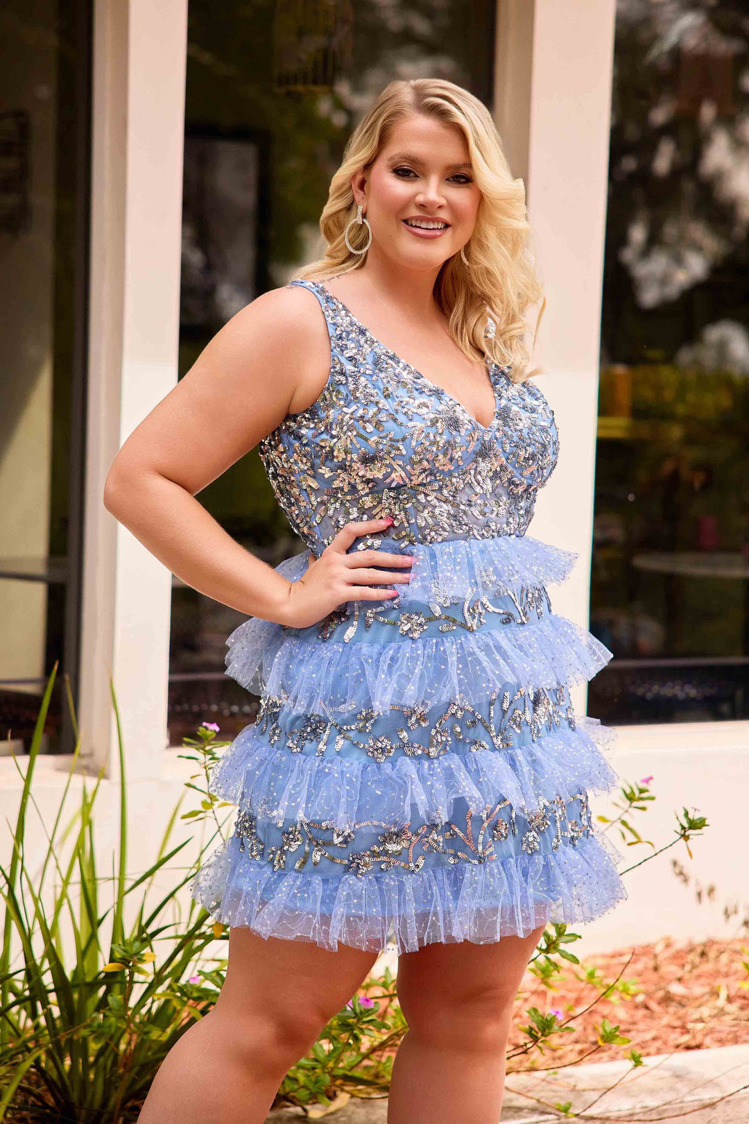 Primavera 14092 Dress - FOSTANI.com