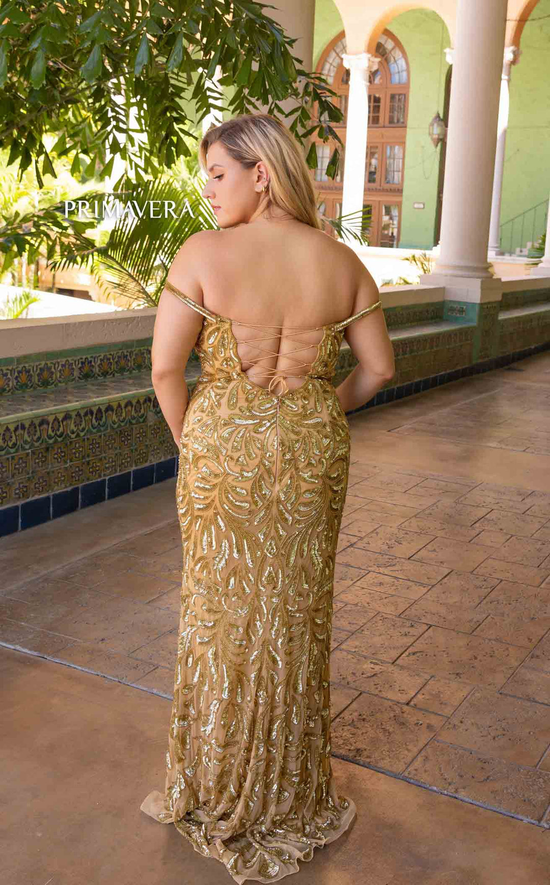 Primavera  14054  Dress - FOSTANI.com