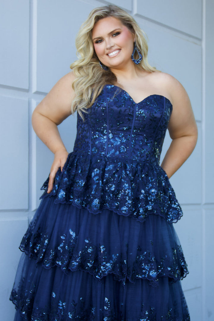 Sydney's Closet sc7398 Dress - FOSTANI.com