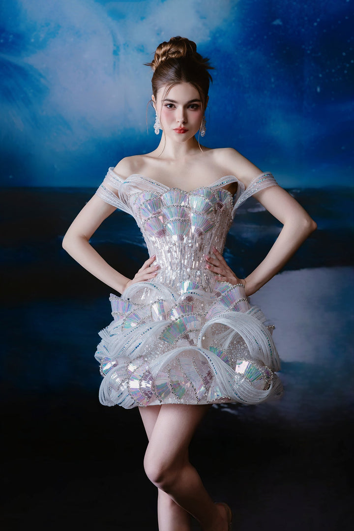 Linh Nga ALT097 Dress - FOSTANI.com