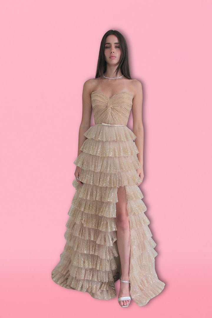 Tarik Ediz 55034 Dress - FOSTANI.com