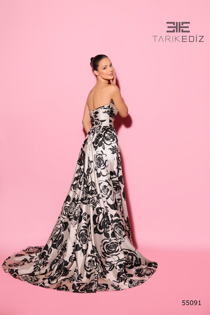 Tarik Ediz 55091 Dress - FOSTANI.com