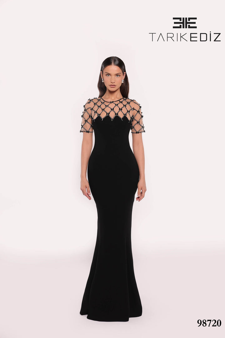 Tarik Ediz 98720 Dress - FOSTANI.com