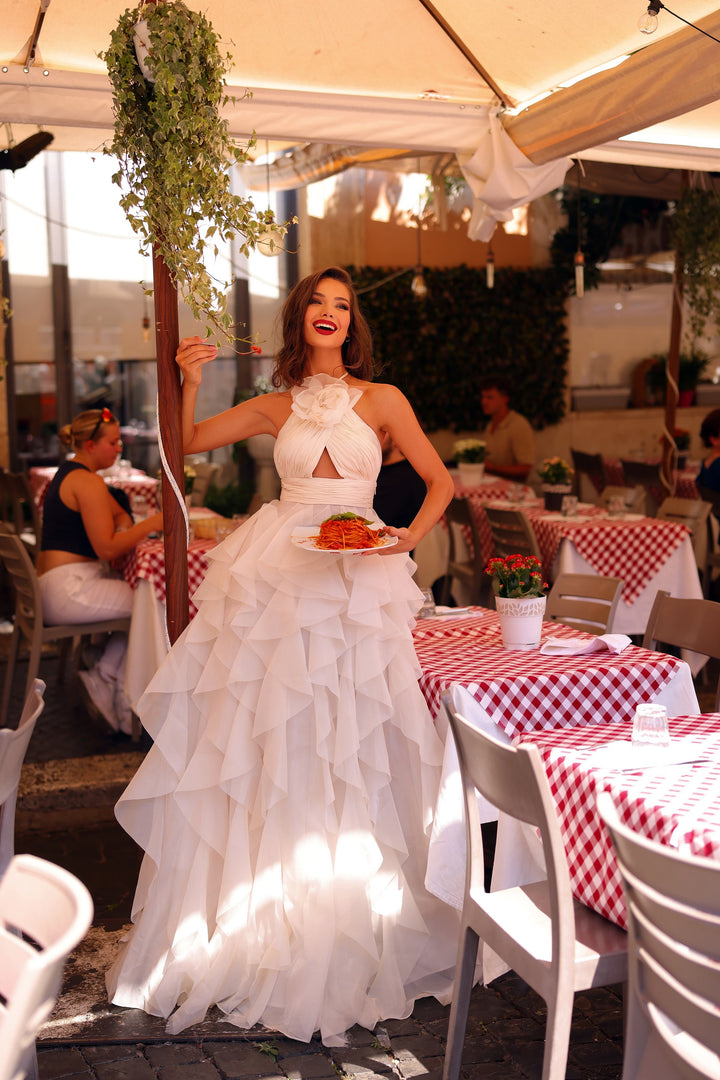 Tarik Ediz 98818 Dress - FOSTANI.com