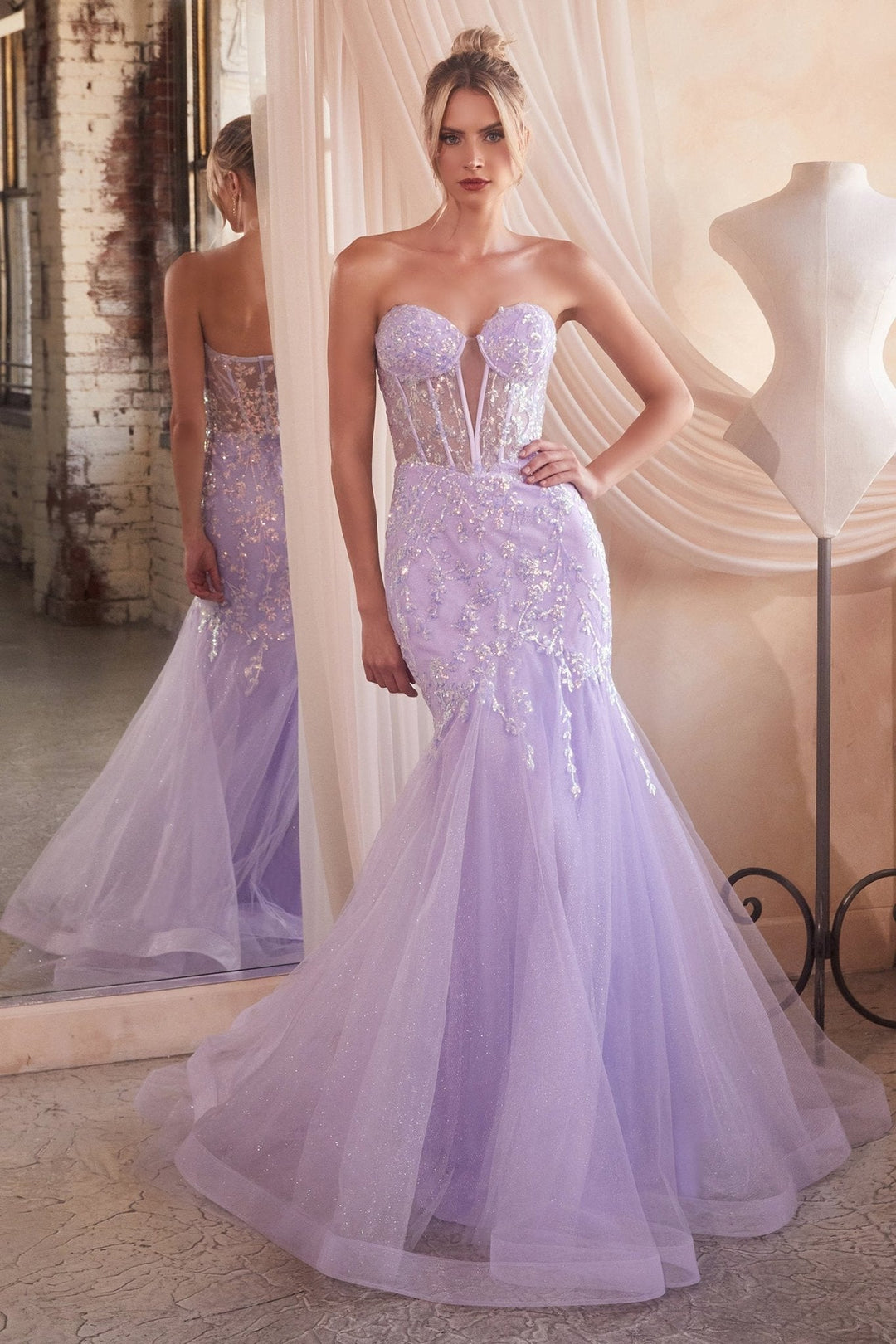 Cinderella CB139 Dress - Dress FOSTANI
