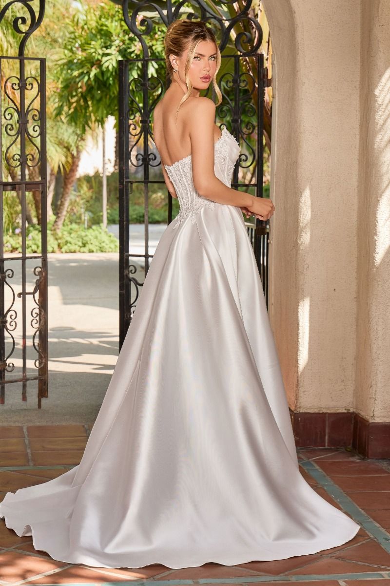 Ladivine CC511W Sweetheart Neckline Strapless Corset Dress