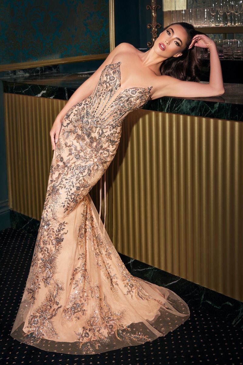 Ladivine CD723 Dress - FOSTANI.com