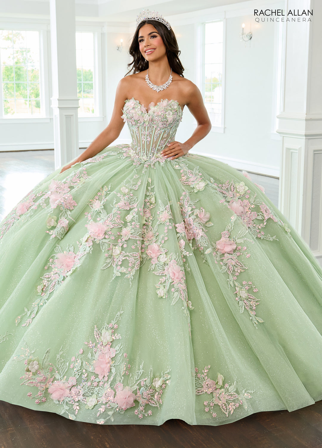 Rachel Allan RQ2216 Dress - FOSTANI.com