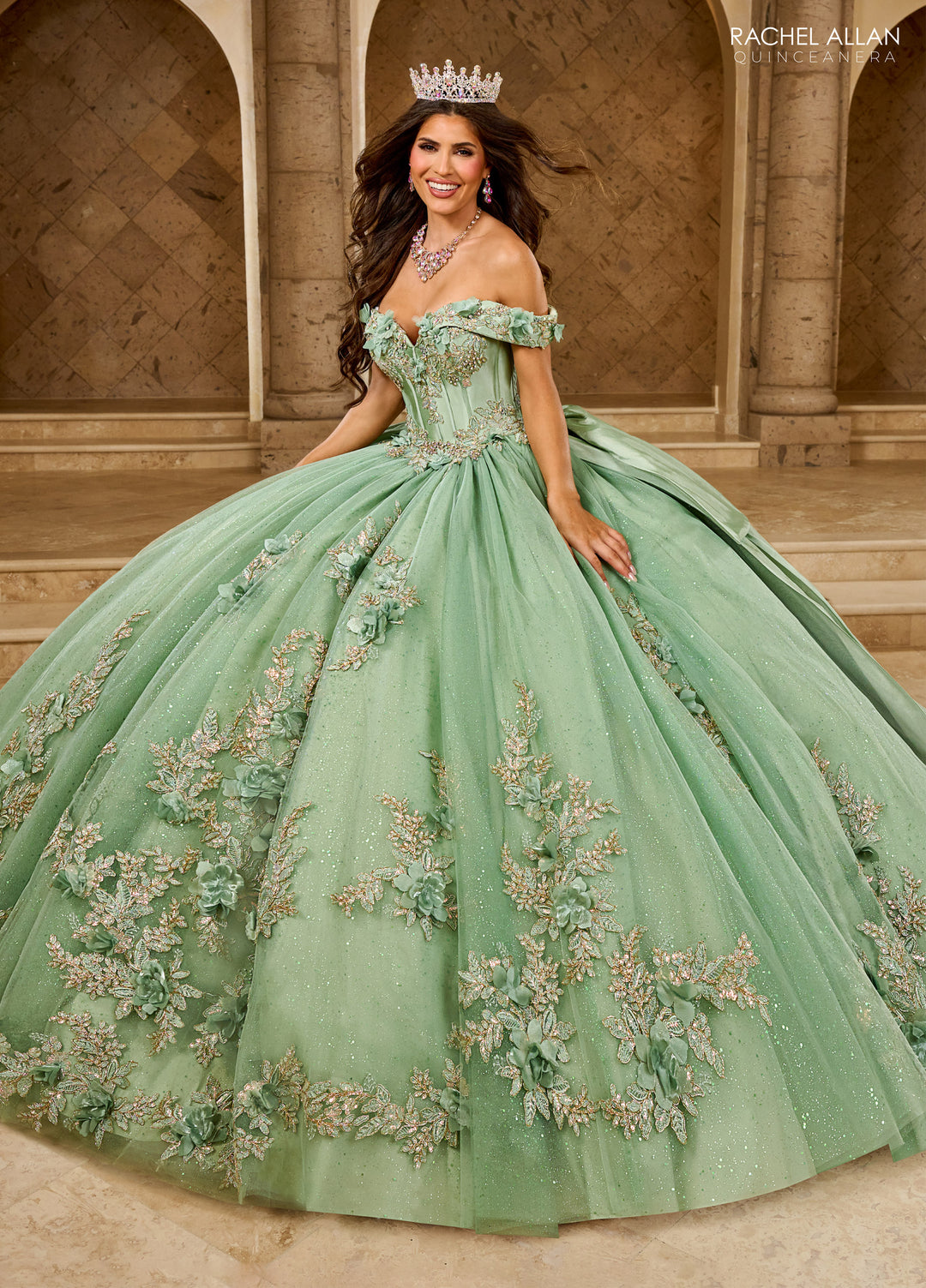 Rachel Allan RQ2210 Dress - FOSTANI.com