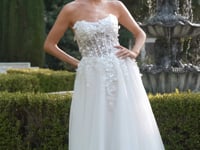 Ladivine C174W Floral Bridal Dress