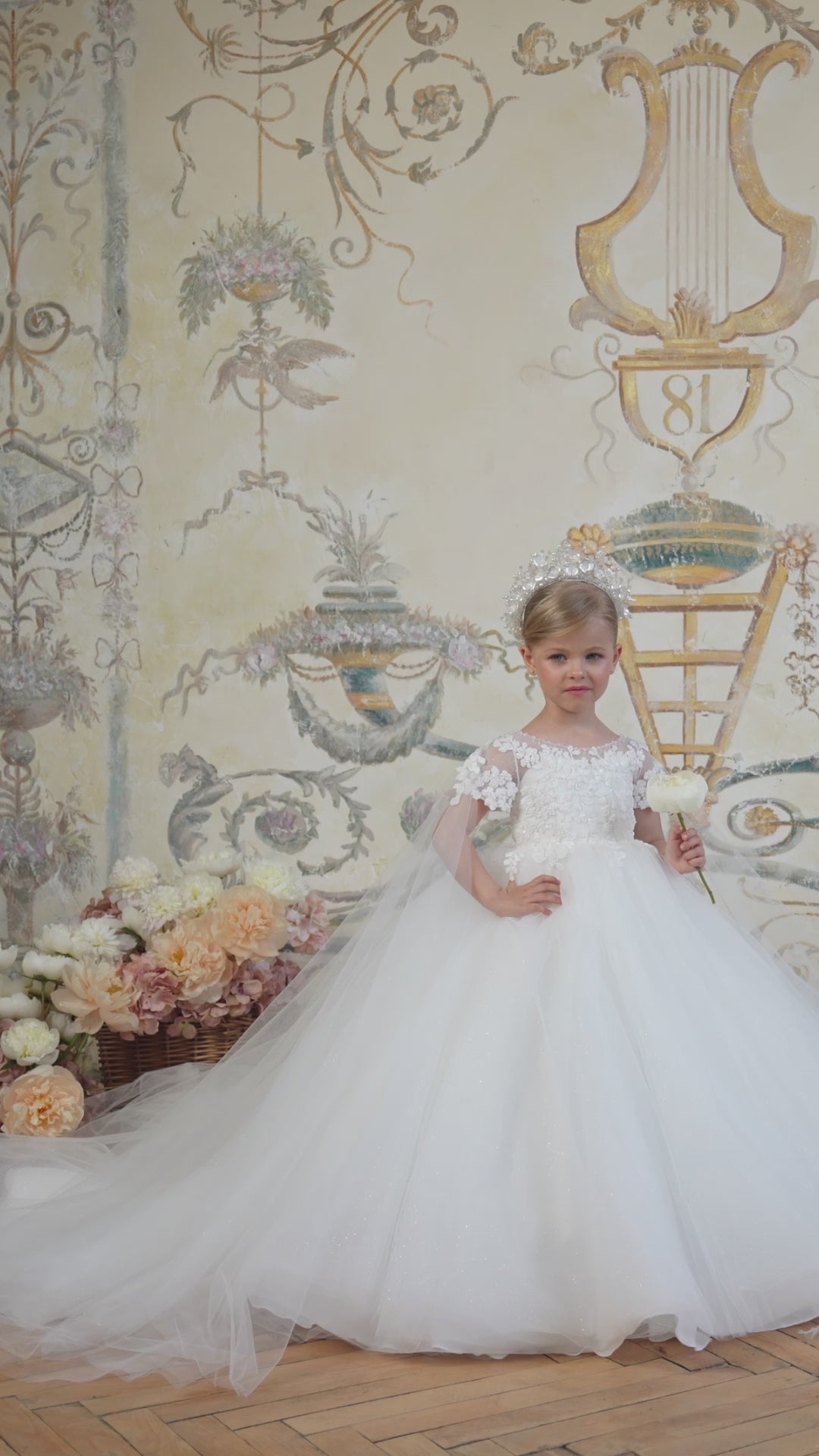 Pentelei 3825 Ball Gown Kids Dress