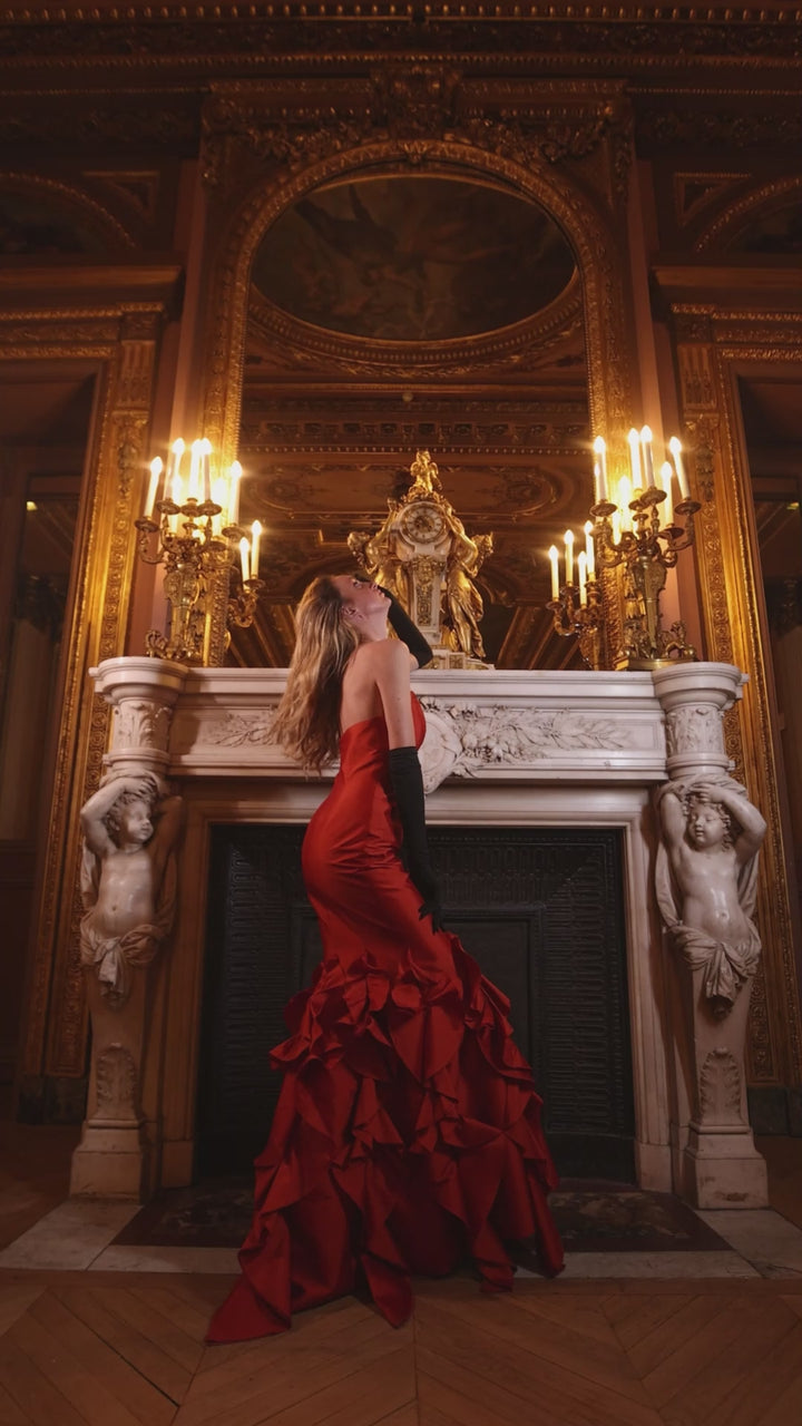 Abdo Aoude M21 Strapless Sweetheart Couture Dress