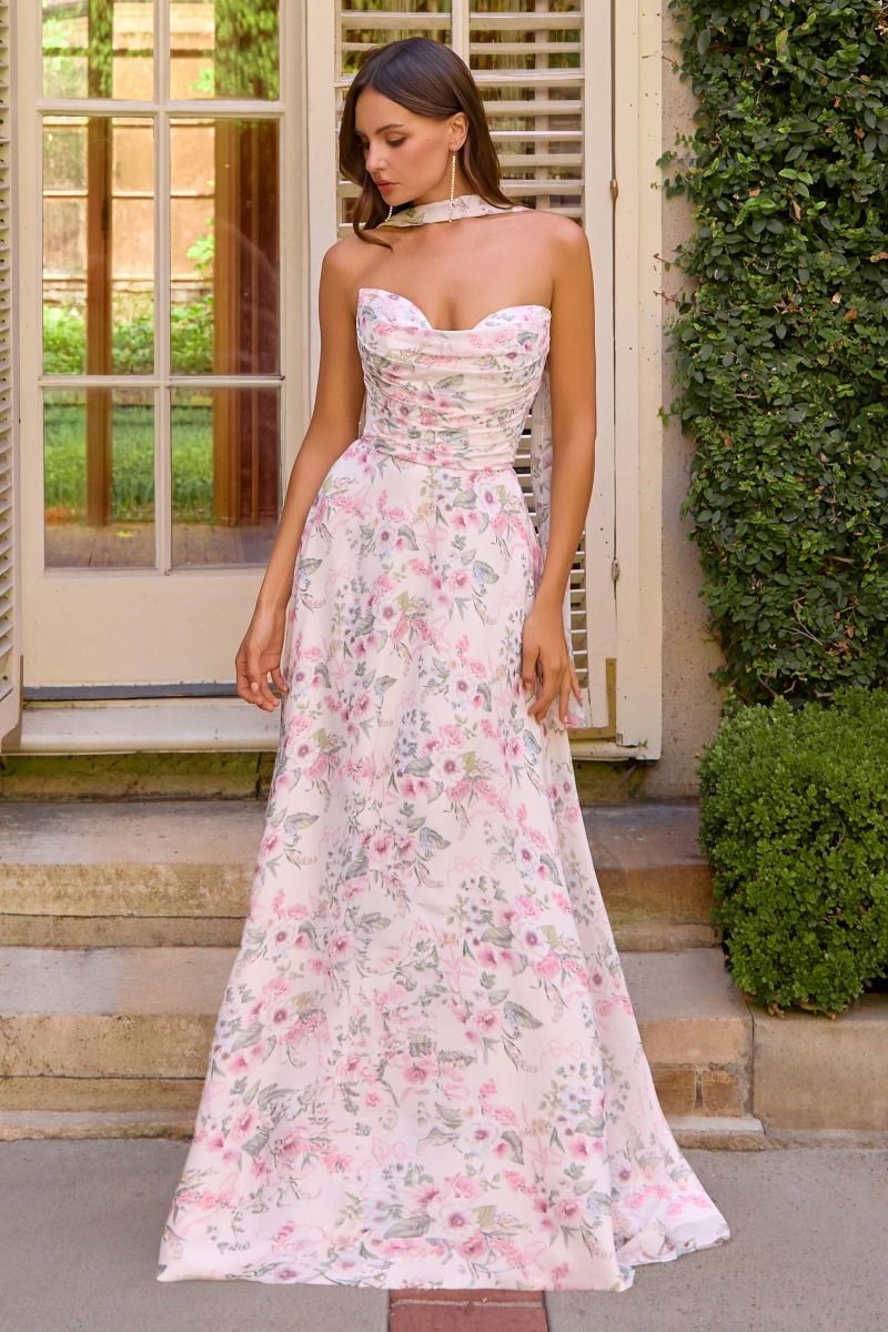 Amoris T717 Floral Prom 2026 Dress