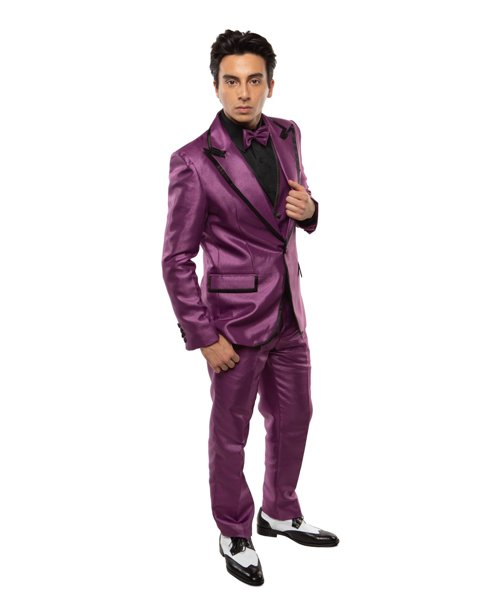 Peanut Butter Collection Johnny B-Purple suit - FOSTANI