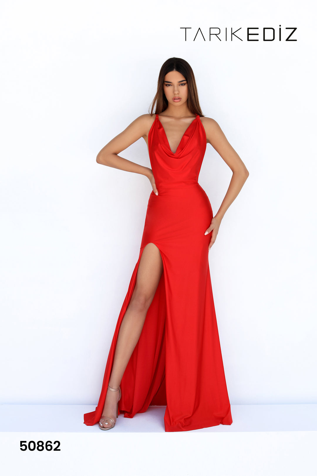 Tarik Ediz 50862 Dress - FOSTANI