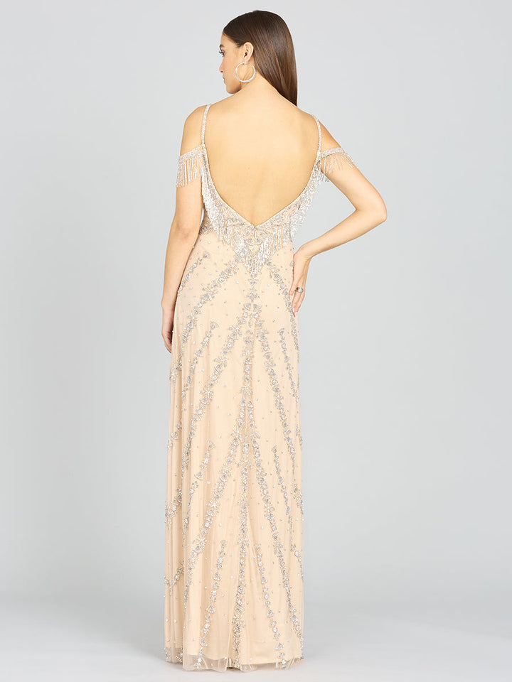 Candy Beaded Gown - FOSTANI