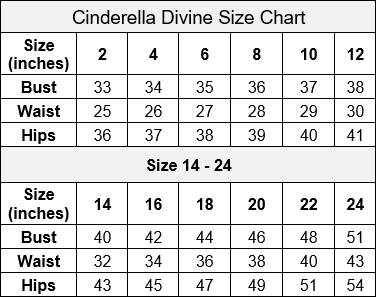Cinderella Divine CD968 Dress - FOSTANI
