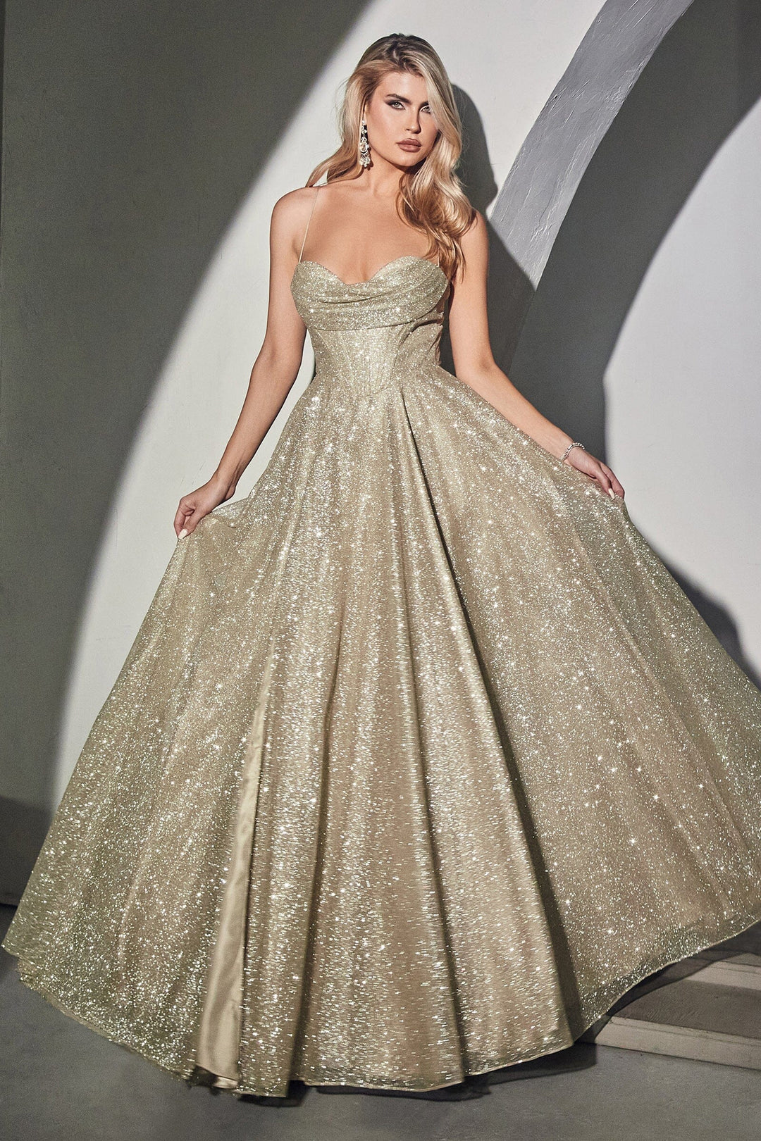 Cinderella Divine CD252 Dress - Long Formal Dresses FOSTANI