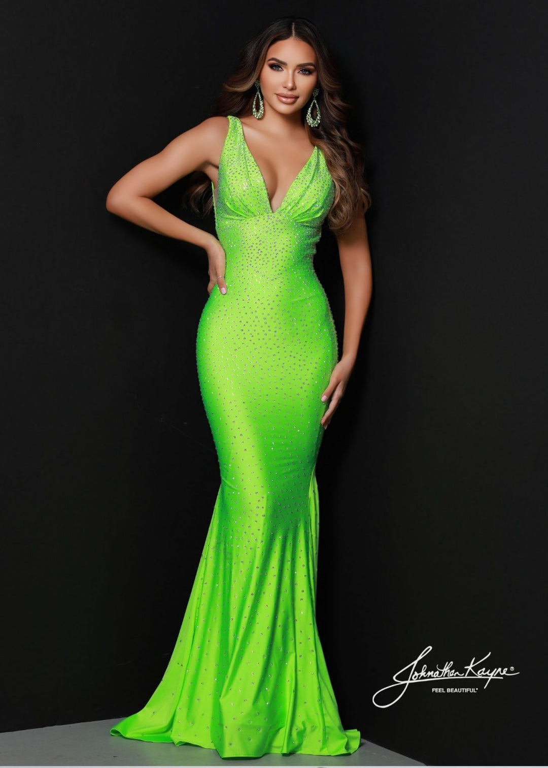 Johnathan Kayne 9213 AQUA BARBIE PINK CORAL JADE LIME - FOSTANI