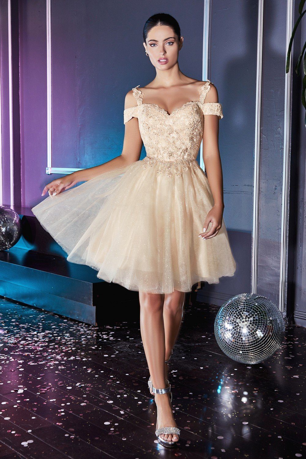 Cinderella Divine CD0132 Dress - Short Cocktail Dresses FOSTANI